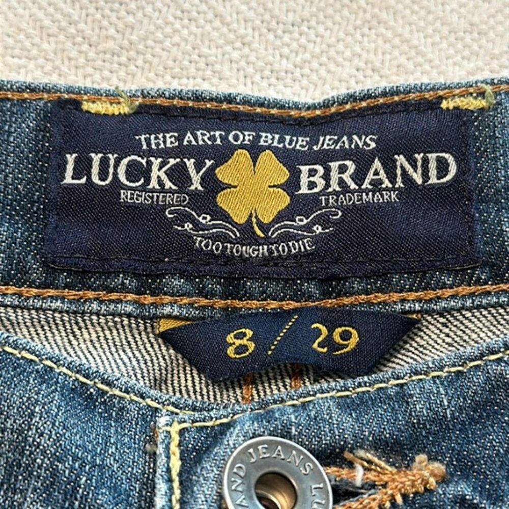 Lucky Brand Blue Casual Bermuda Shorts - Picture 6 of 13
